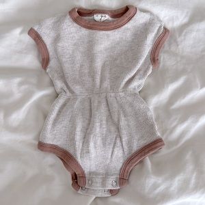 Sleeveless Nubby Cotton Onesie